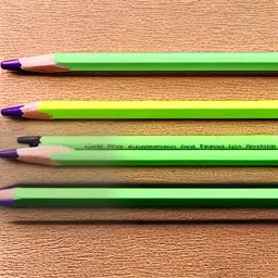 A small picture of Large Striped Brushes Set