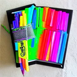 A small picture of Colorful Polyester Plate Pack