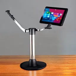 A small picture of Black Floating Frame Easel